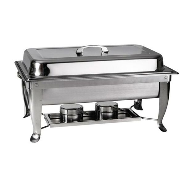 Chafing Dish Rectangular 17 Cm Stainless Steel