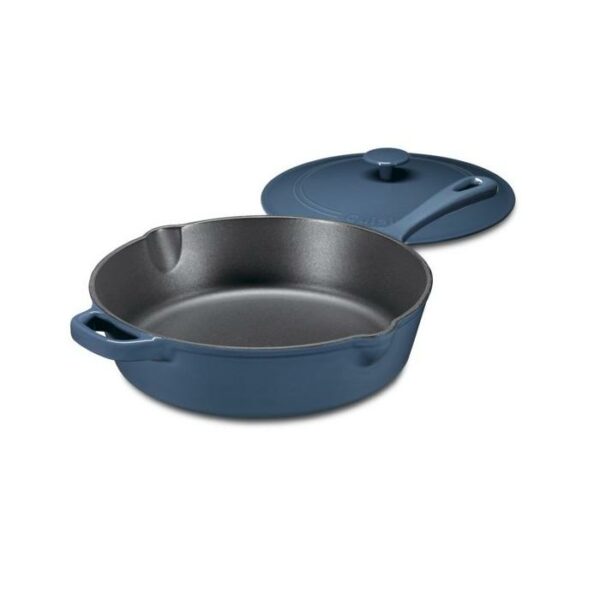 12" Chicken Fryer-Provencal Blue 4.5 Quart