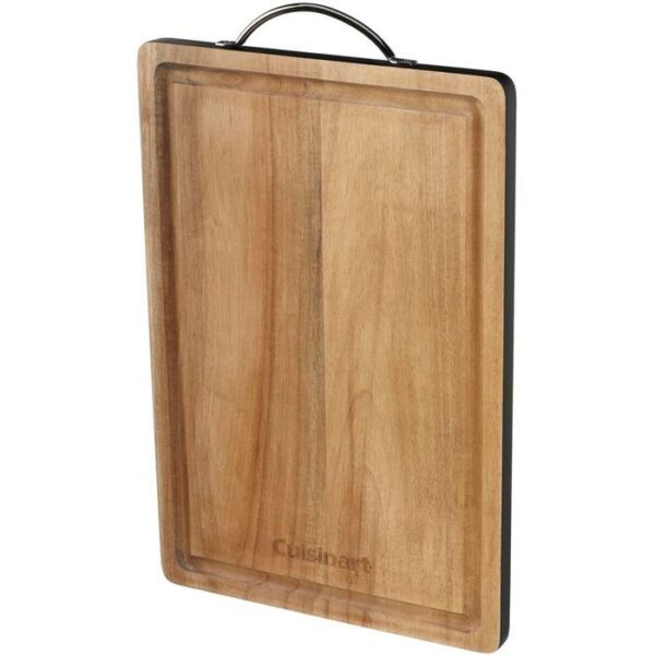 15" Acacia Cutting Board Black