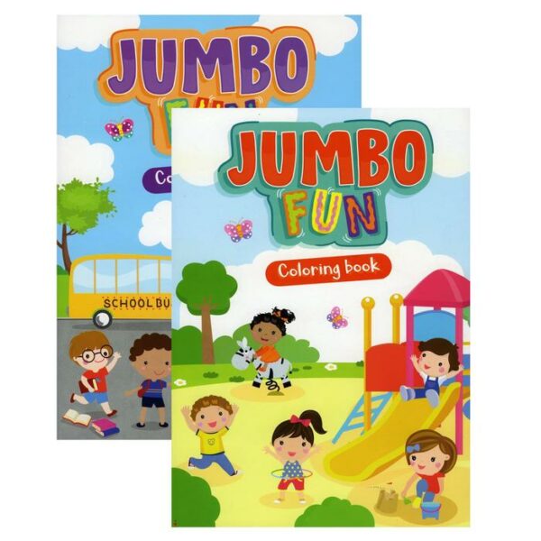 Jumbo Fun Coloring & Activity Book