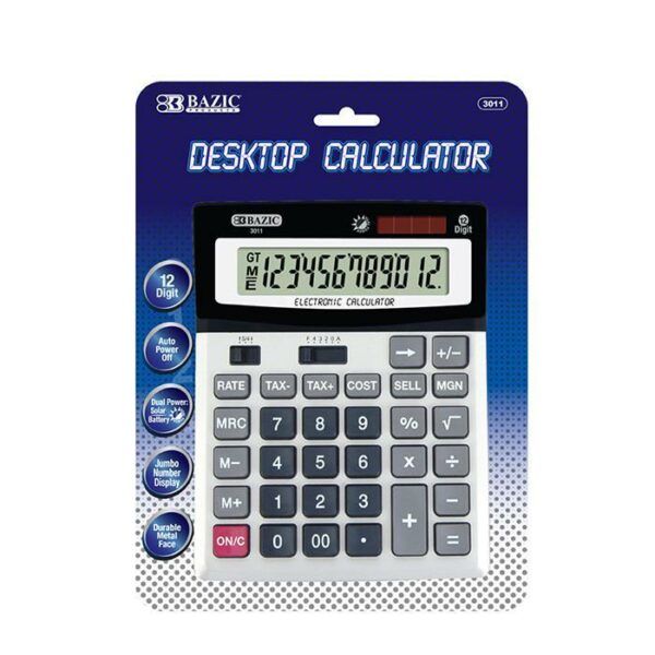 12Digit Desktop Calculator & Profit & Tax Function