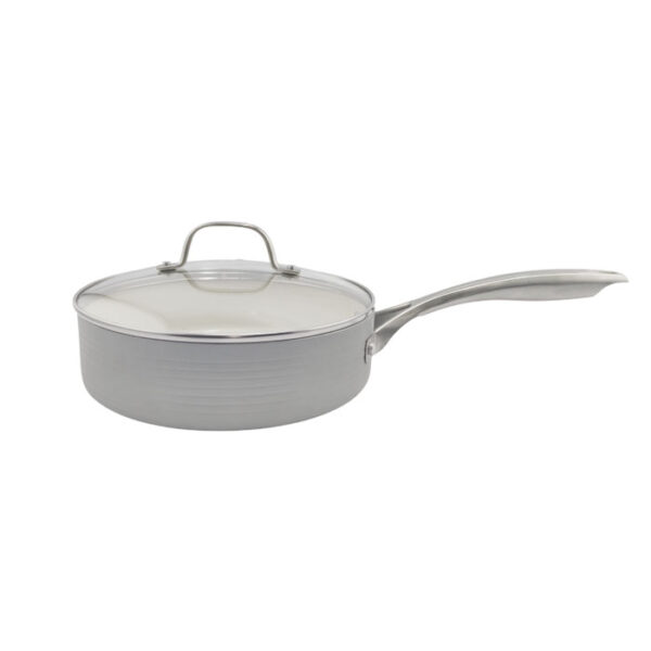 3 Quart Non Stick Aluminium Covered Saute Pan