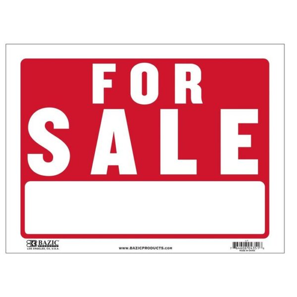 12"x16" For Sale Sign