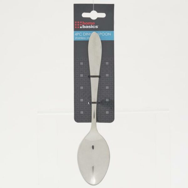 Stainless Steel 4 Piece Dinner Spoon