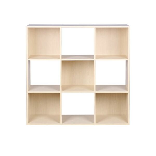 9 Cube Organizer Oak