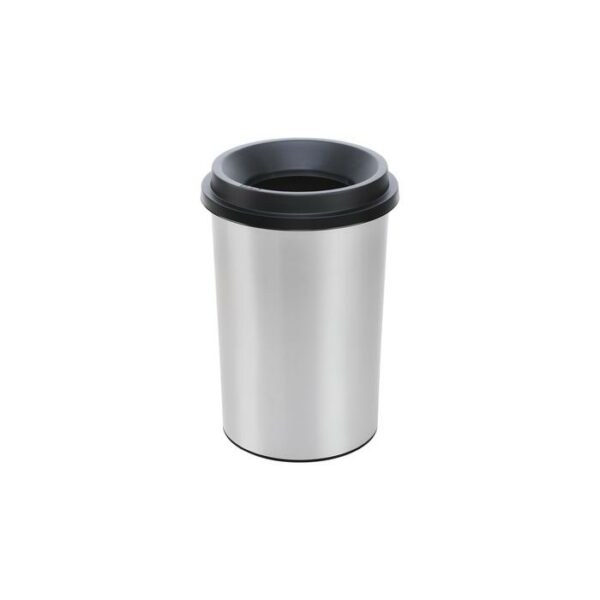 Rimax Paper Bin Evo One Cover Silver 50 Liter