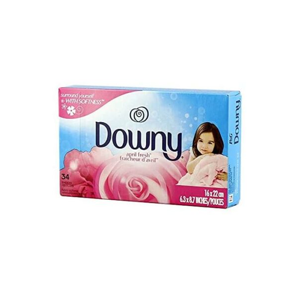 Downy April Fresh With Softness Dryer 34 Sheets
