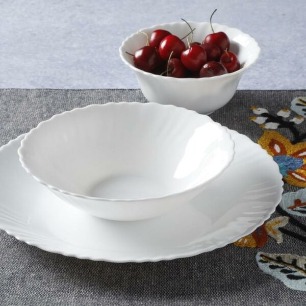 Radley 12 Pieces Double Bowl Dinnerware Set