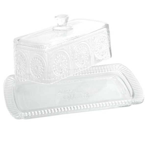 Adeline 2 Pieces Rectangular Butter Dish Set