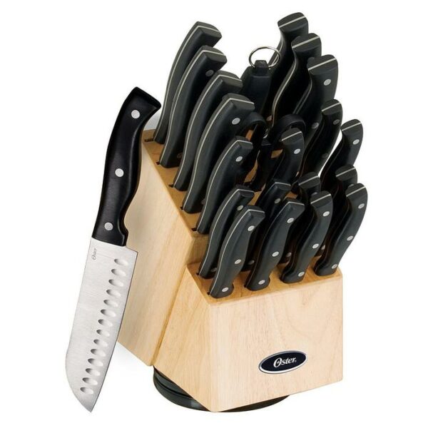 Oster Winsted Stainless Steel Knife Set 22 Pieces