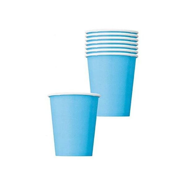 Paper Cups 9Oz Blue 10 Count