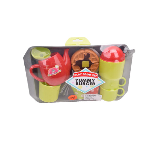 Yummy Burger Play Food Set