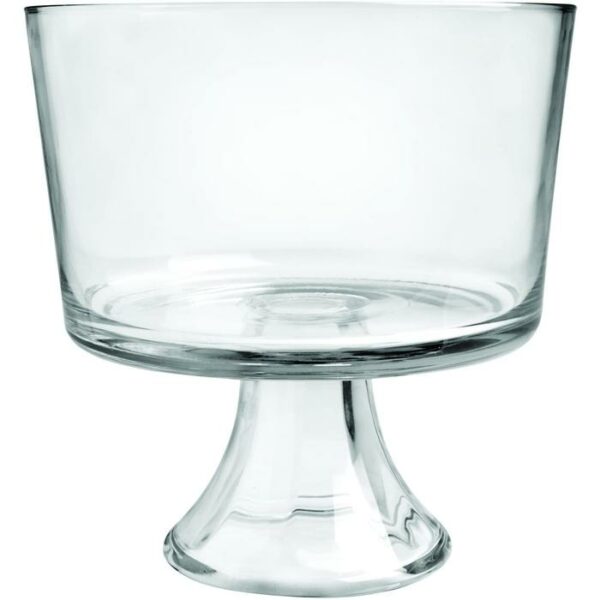 Presence Trifle Footed Dessert Bowl,Clear Glass