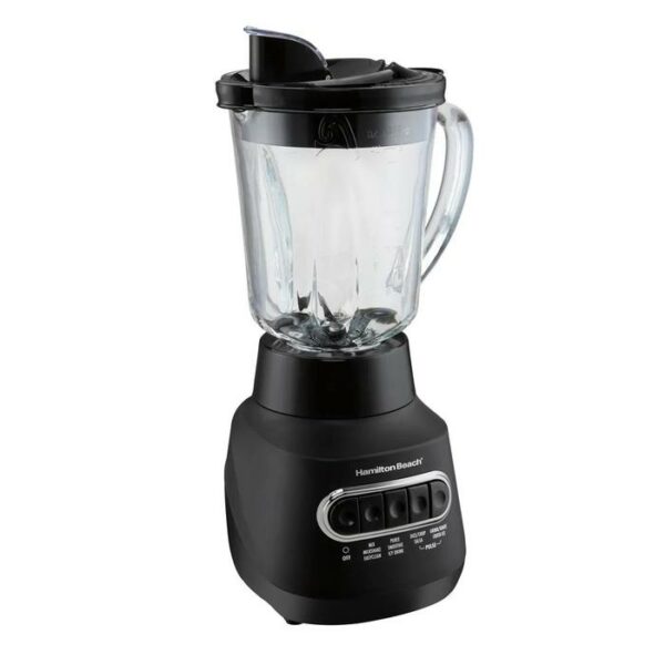 Hamilton Beach Blender Black 40.Oz Glass Jar