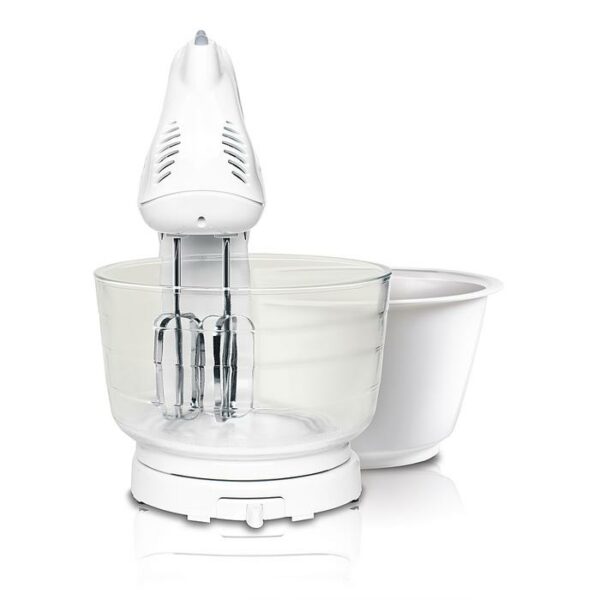 Hamilton Beach 2in1 Hand&Stand Mixer White 6 Speed