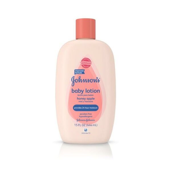 Johnson's Baby Lotion Honey Apple 15 Oz