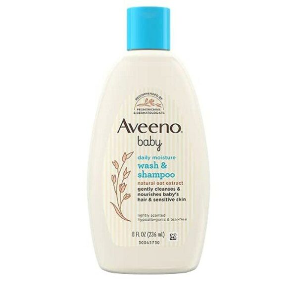 Aveeno Baby Wash & Shampoo 8 Oz