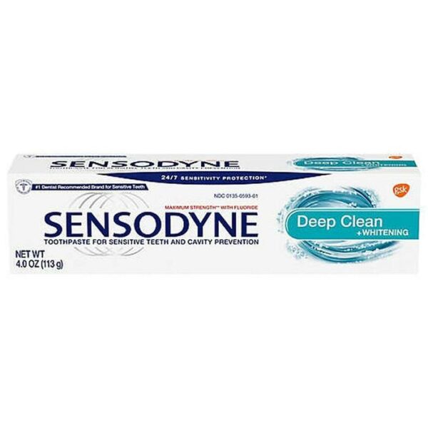 Sensodyne Toothpaste Deep Clean 4.0 Oz