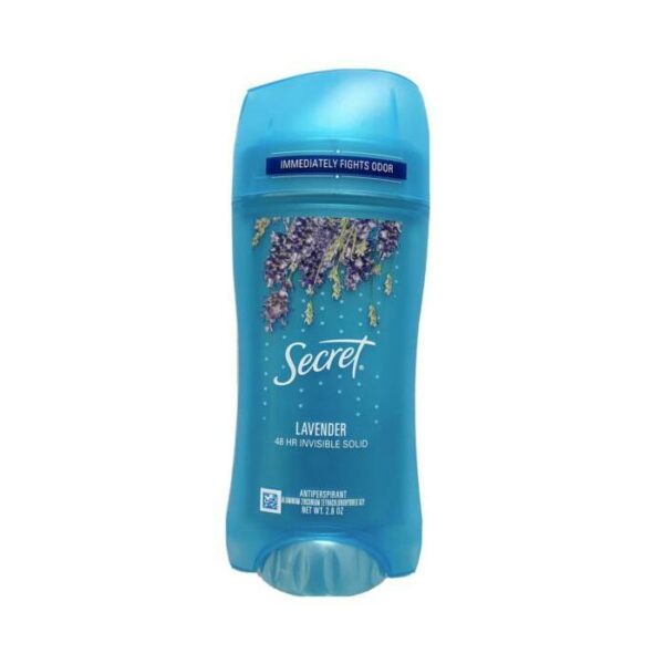 Secret Deodorant Lavender Invisible Solid 2.6Oz