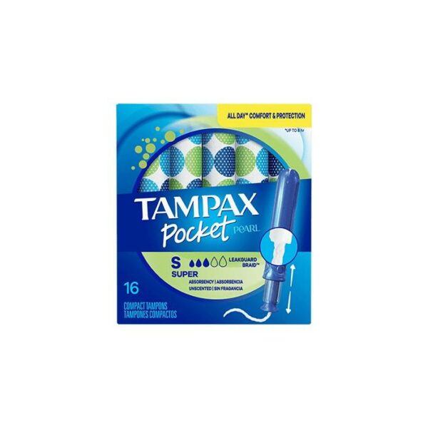 Tampax Pocket 16 Super Plastic Pads