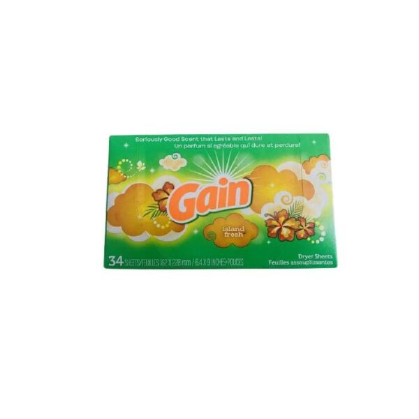 Gain Island Fresh Scent Dryer 34 Sheets
