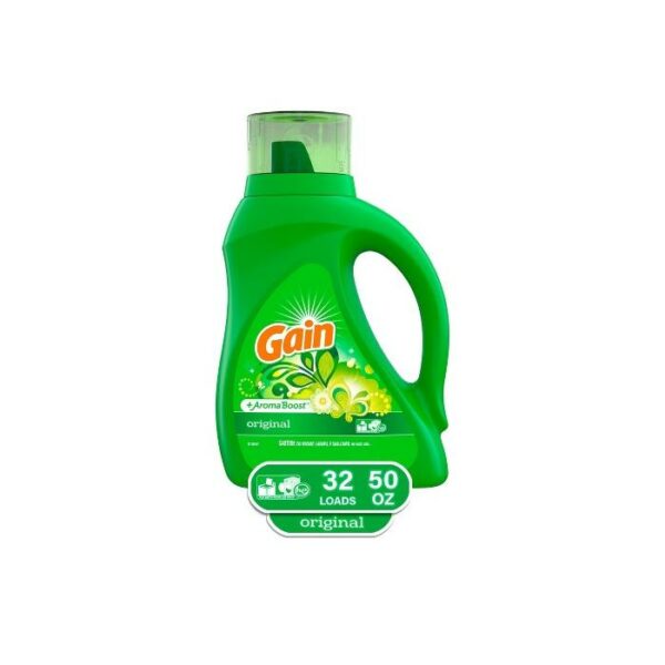 Gain Aroma Boost Liquid Laundry Detergent 50 Oz