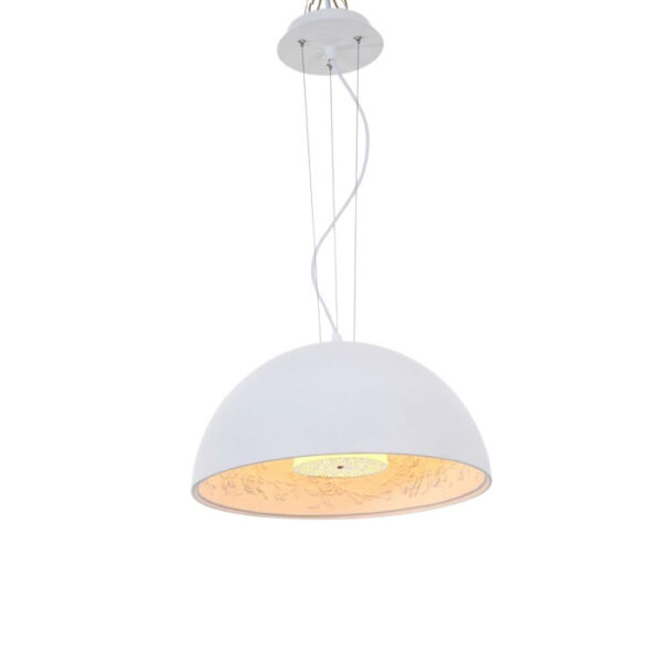 Flow Celling Fixture in white