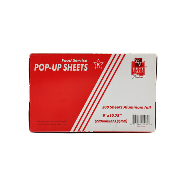 Aluminium Foil 200 Sheets