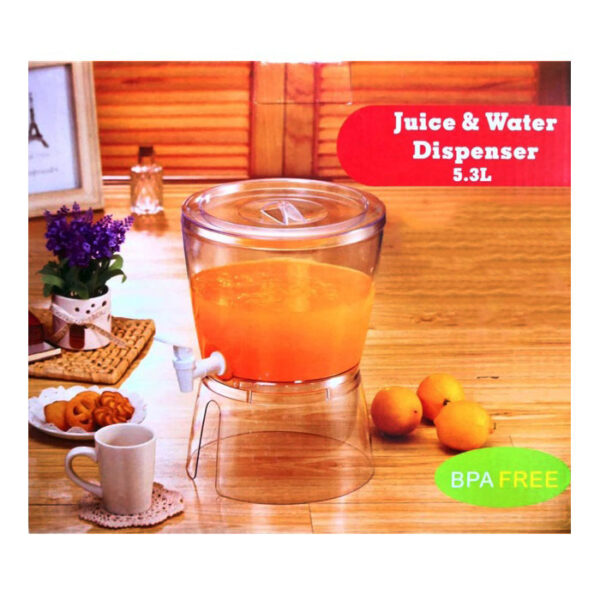 Juice & Water Dispenser Round 1 Layer 5.3L