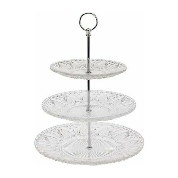 Krystallo 3 Tier Cake Stand,7",10",13"