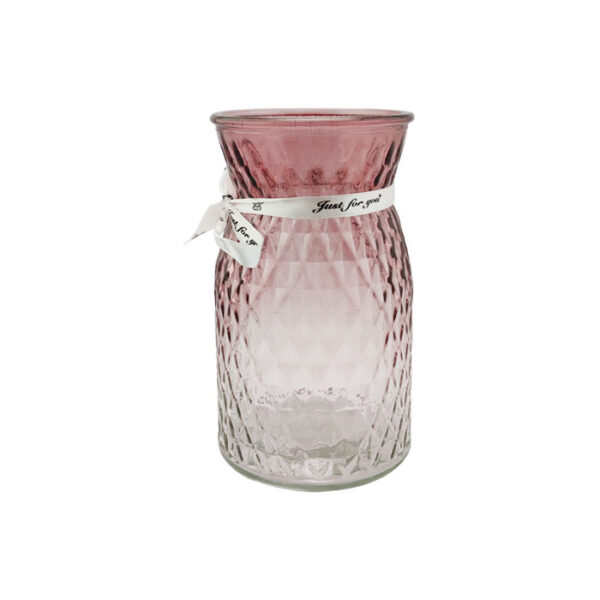 Glass Vase Mozing Red 18 Cm