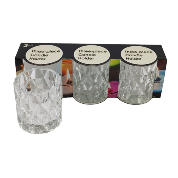 3 Pieces Candle Holder Set