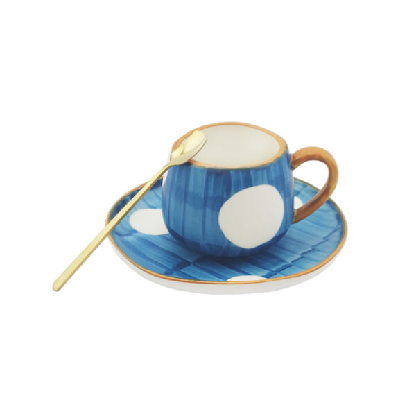 Coffee Cup & Plate With Spoon Assorted