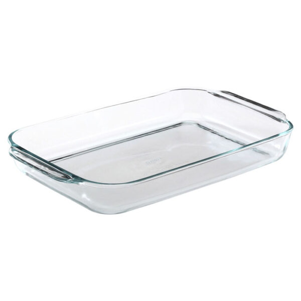 4 Quart Rectangular Pyrex Oblong Baking Dish