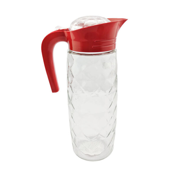 Pitcher Glass Diamond Style 54.1 Oz