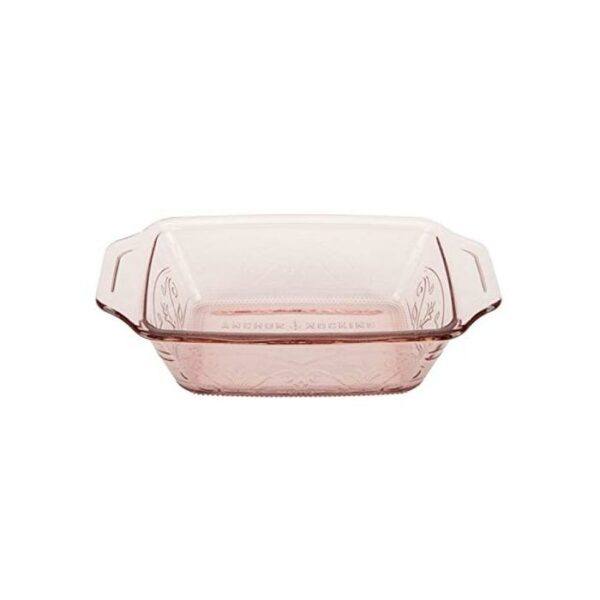 Anchor Hocking Baking Dish Glass 2 Quart Rosewater