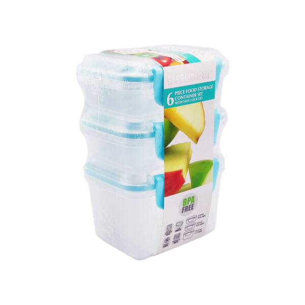 Farbeware Food Storage Container 6 Pieces