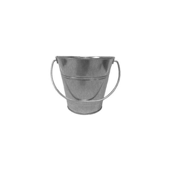 Metal Bucket Galvanize 7.5x8''