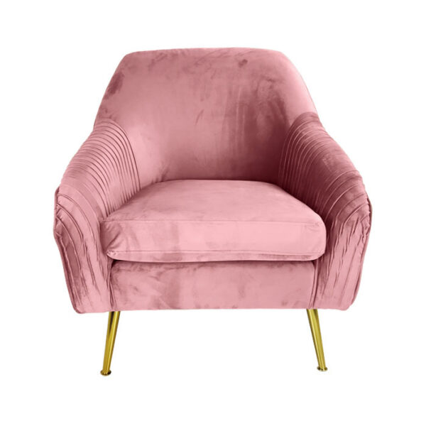 Pink Chair 77x70x83 Cm