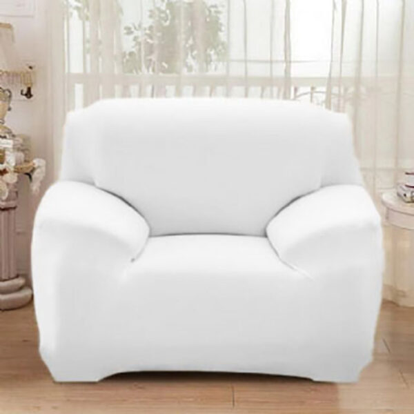 Sofa Cover Single-Seater White