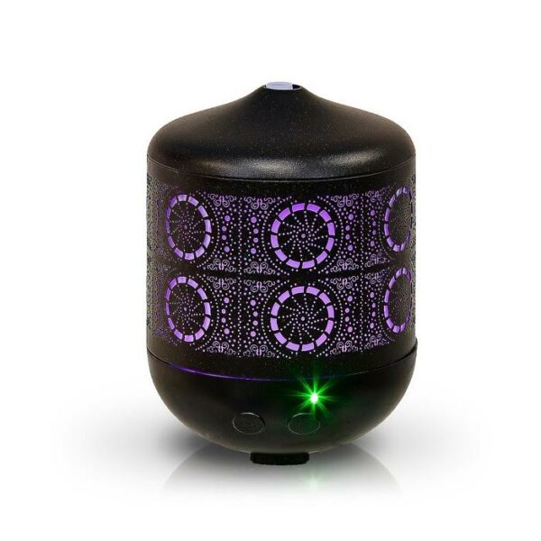 Metal Ultrasonic Diffuser Black Circles Gran 230ml