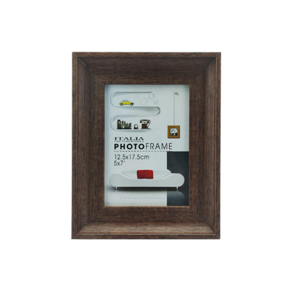 5x7'' Plastic Photo Frame Empire Dark Brown