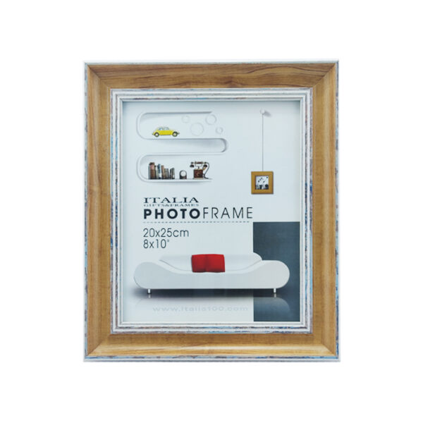 8x10" Wood Photo Frame Natural Washed