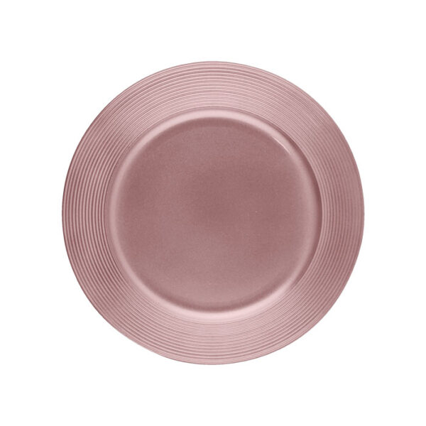 Foster Charger Plate Rose Gold