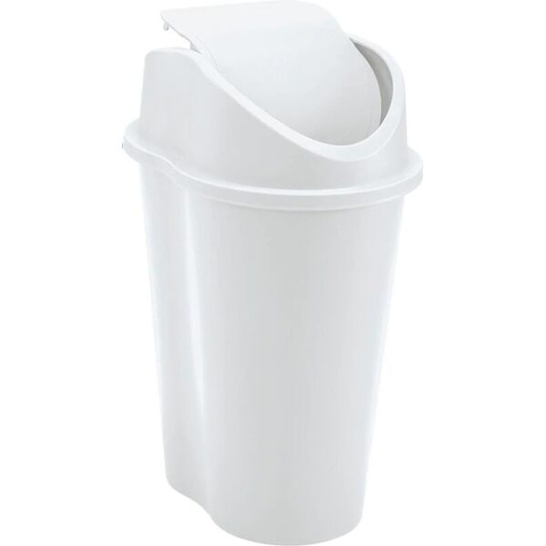 Rimax Trash Can White 2.6 Gallon