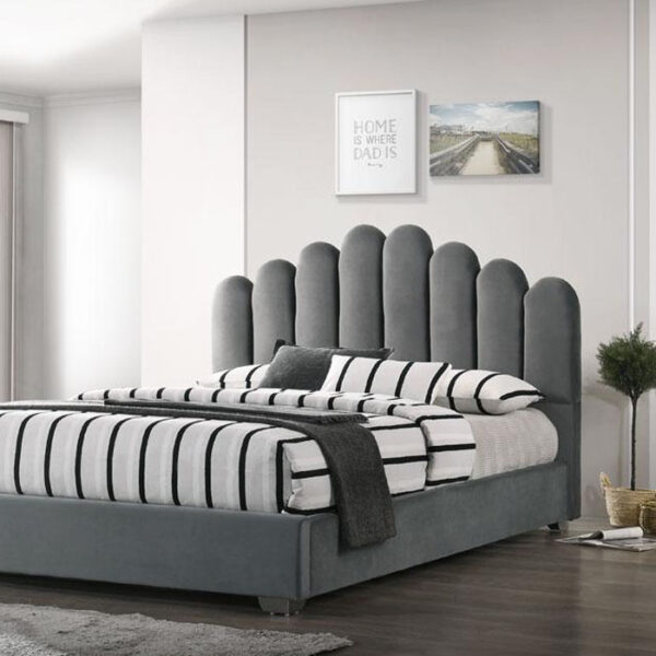 Aster-Mist Bed Queen Grey  1550x2070
