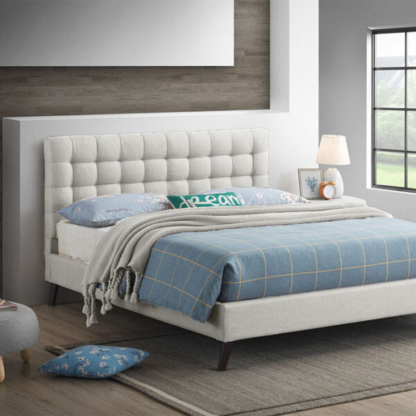 Dora Bed Queen Grey  1530x2030