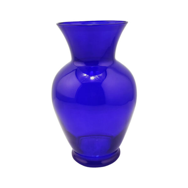 8 3/4" Spring Garden Vase Cobalt