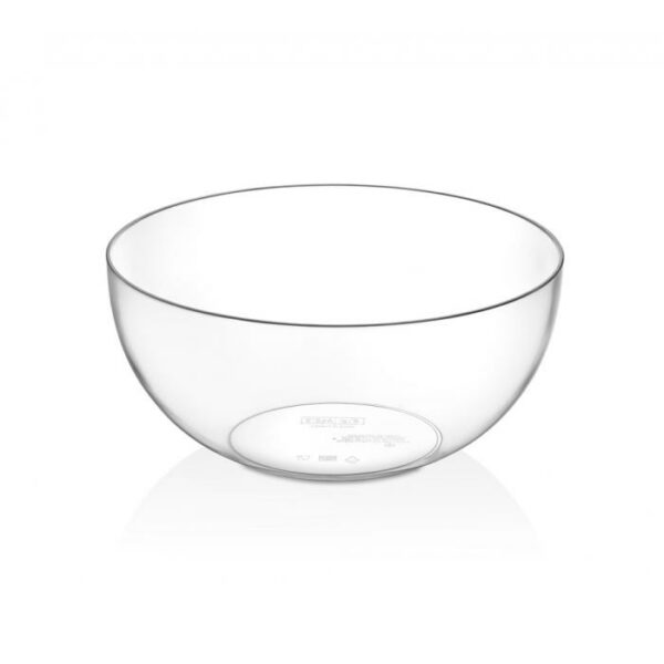 Ozmet 3.5 Liter Clear Salad Bowl
