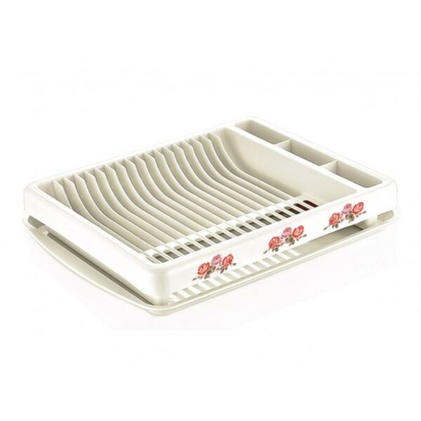Ozmet Dish Rack Plastic With Tray
